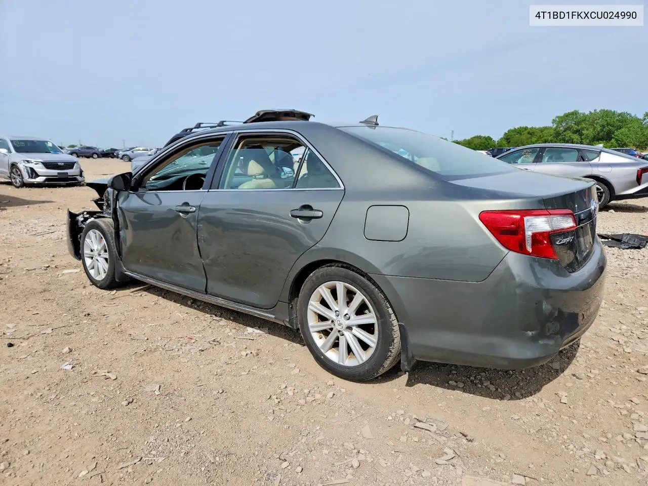 2012 Toyota Camry VIN: 4T1BD1FKXCU024990 Lot: 54858166