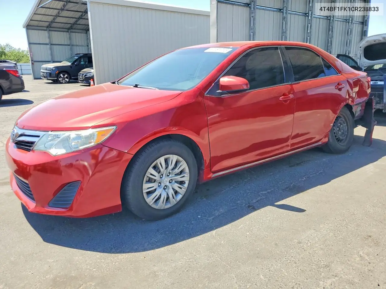4T4BF1FK1CR238833 2012 Toyota Camry Le
