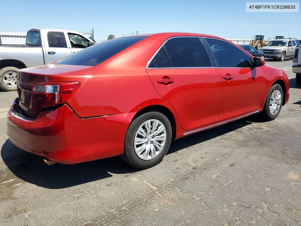 4T4BF1FK1CR238833 2012 Toyota Camry Le