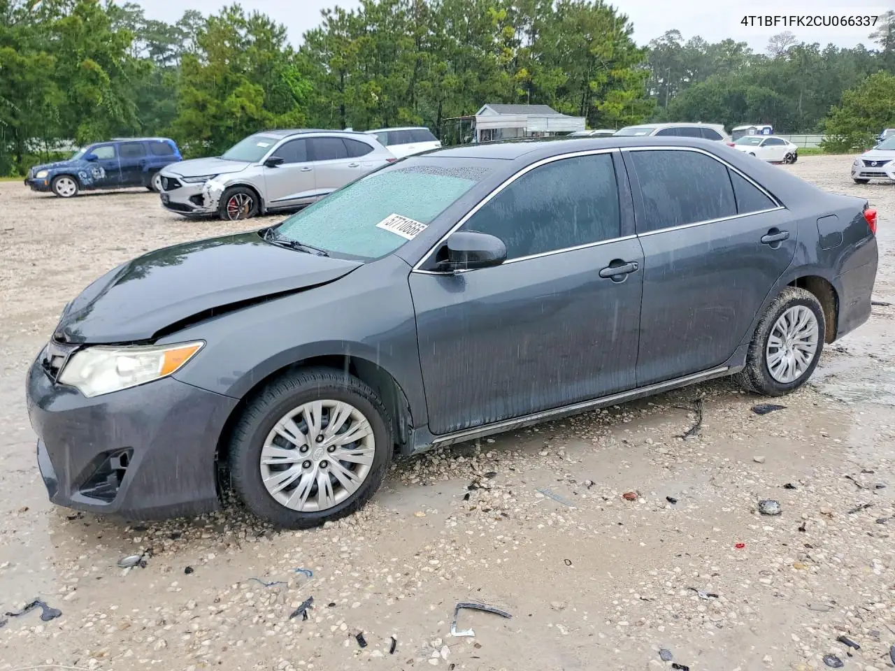 2012 Toyota Camry Le VIN: 4T1BF1FK2CU066337 Lot: 57710666