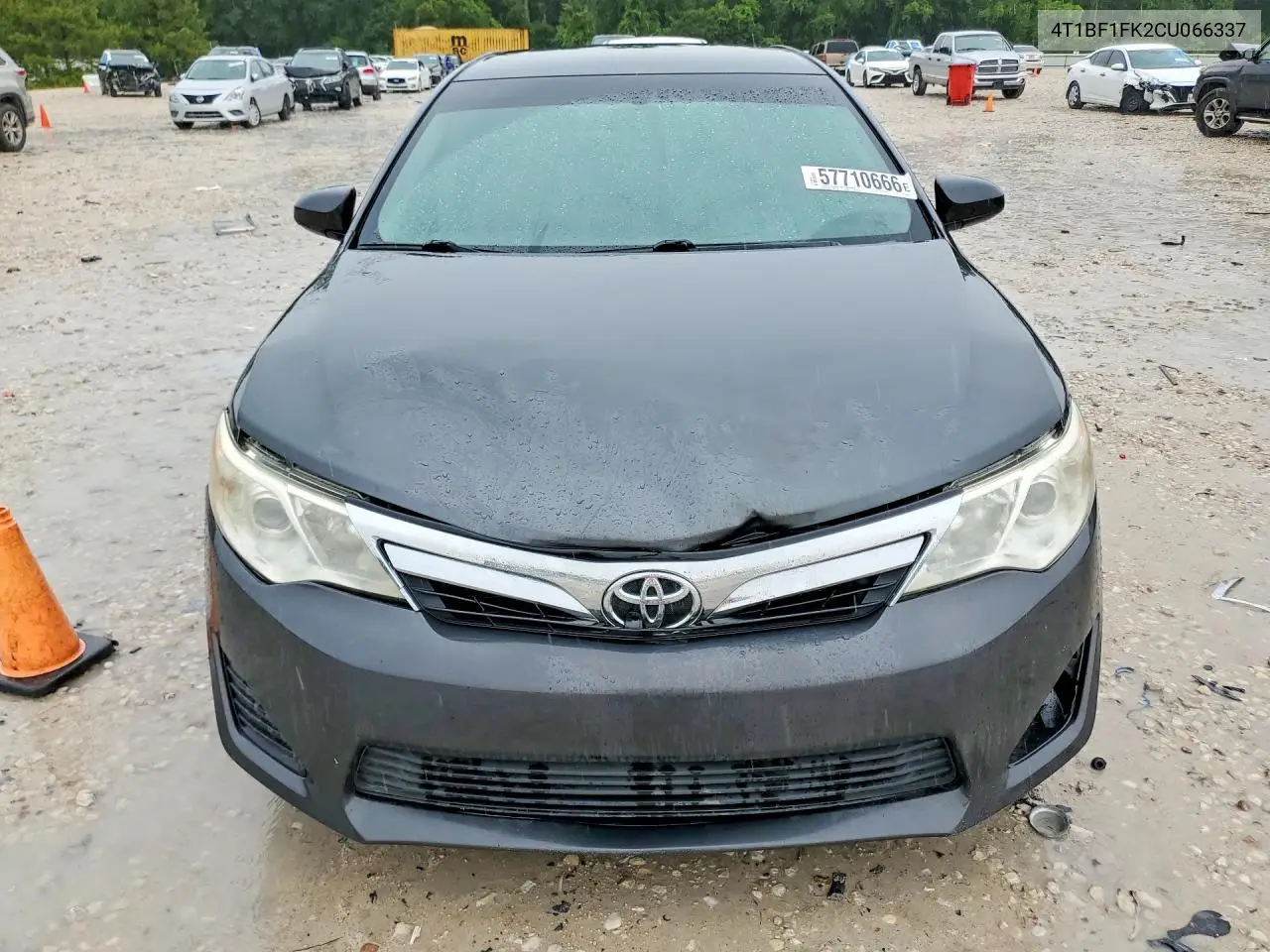 2012 Toyota Camry Le VIN: 4T1BF1FK2CU066337 Lot: 57710666