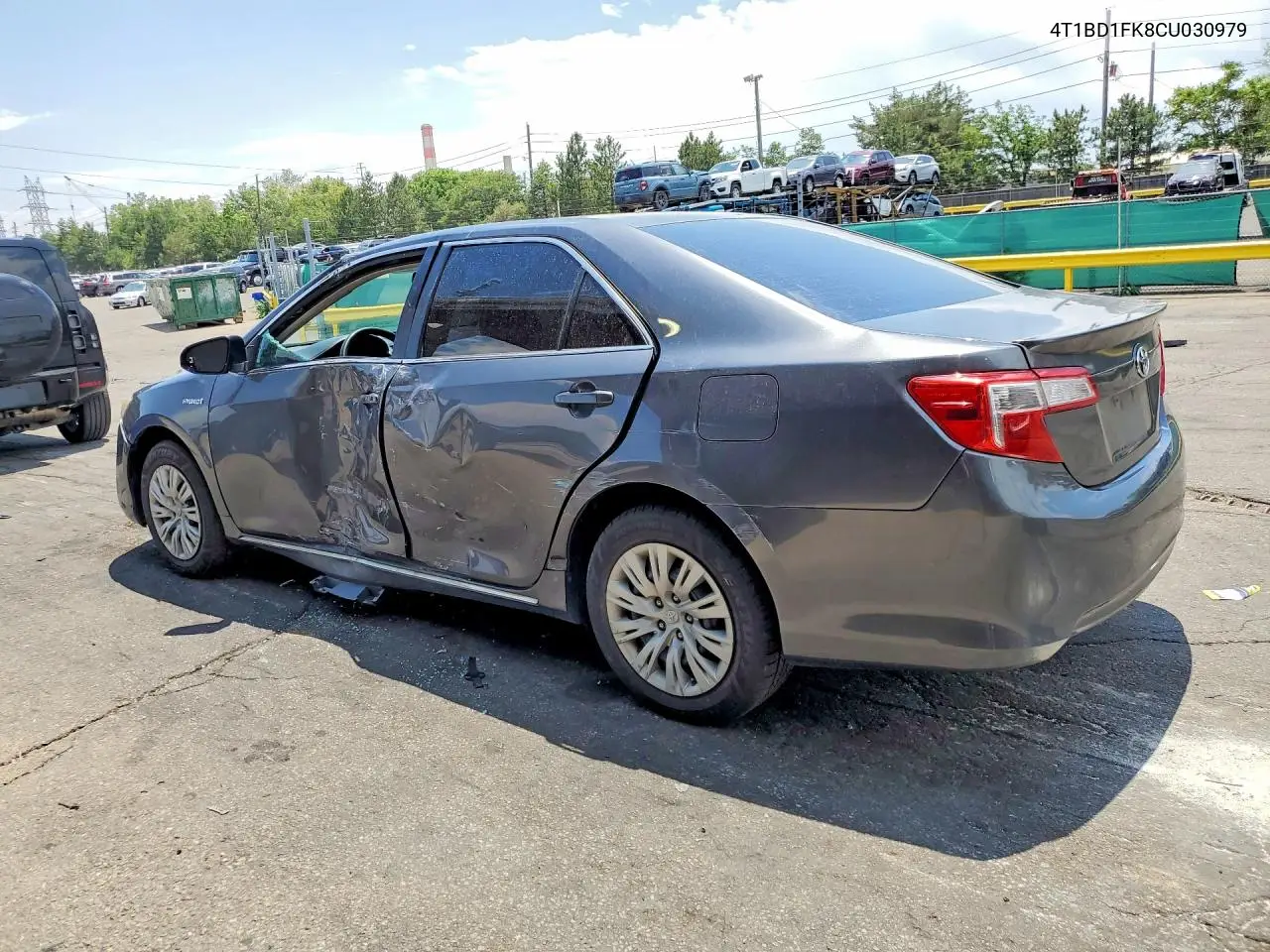 2012 Toyota Camry Hybrid Le VIN: 4T1BD1FK8CU030979 Lot: 58275186