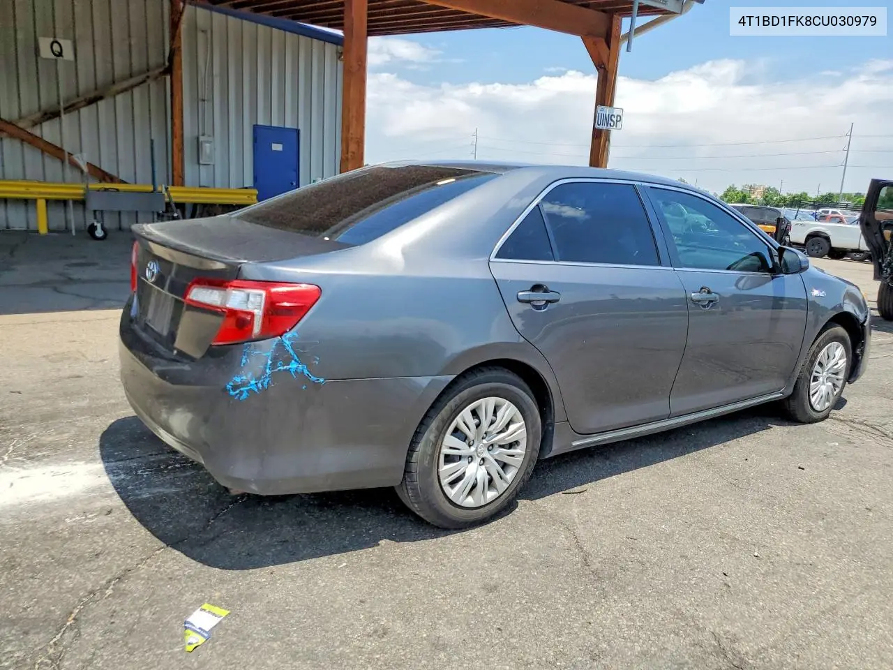 2012 Toyota Camry Hybrid Le VIN: 4T1BD1FK8CU030979 Lot: 58275186