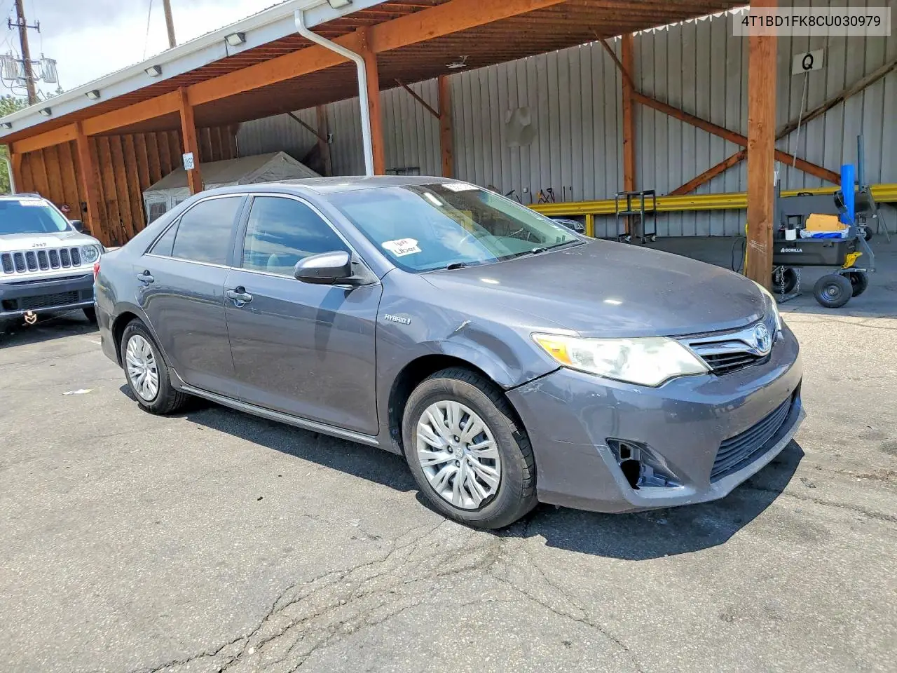 2012 Toyota Camry Hybrid Le VIN: 4T1BD1FK8CU030979 Lot: 58275186