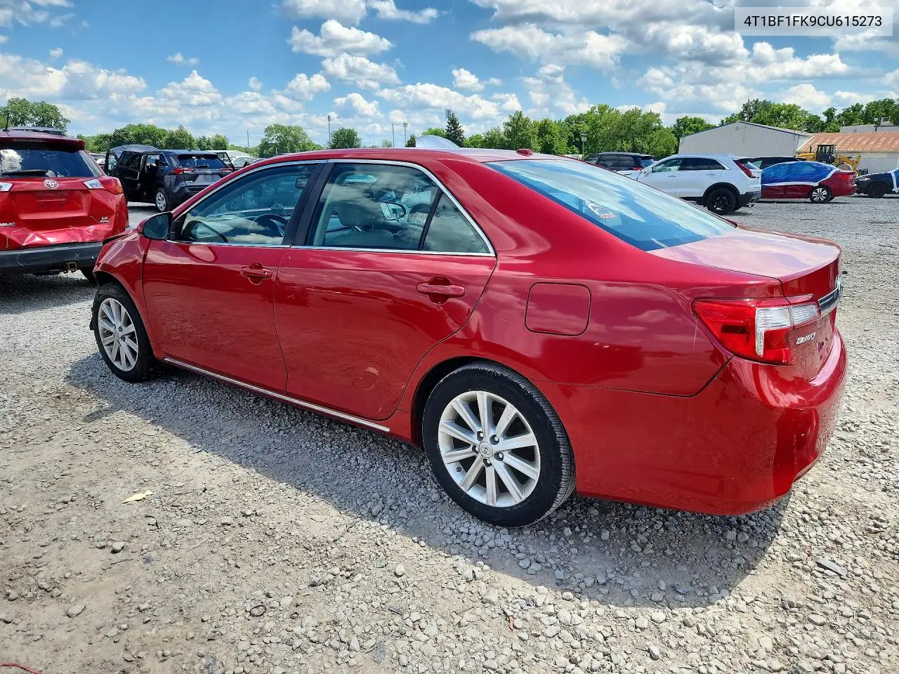 2012 Toyota Camry Xle VIN: 4T1BF1FK9CU615273 Lot: 58613856