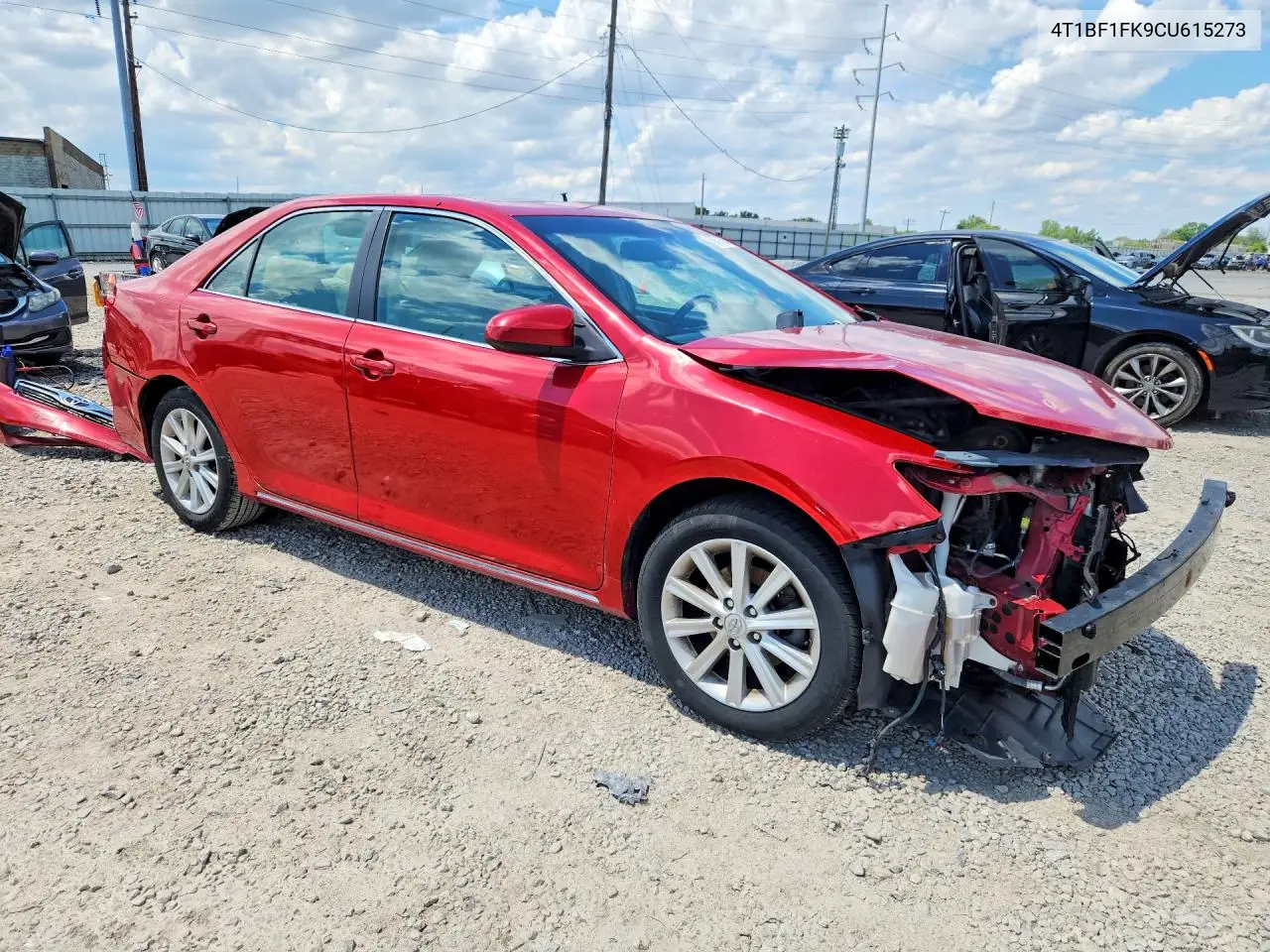 2012 Toyota Camry Xle VIN: 4T1BF1FK9CU615273 Lot: 58613856