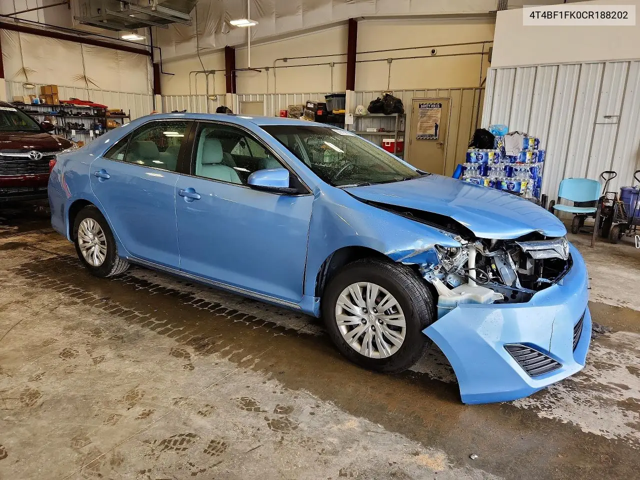 2012 Toyota Camry Le VIN: 4T4BF1FK0CR188202 Lot: 58619986