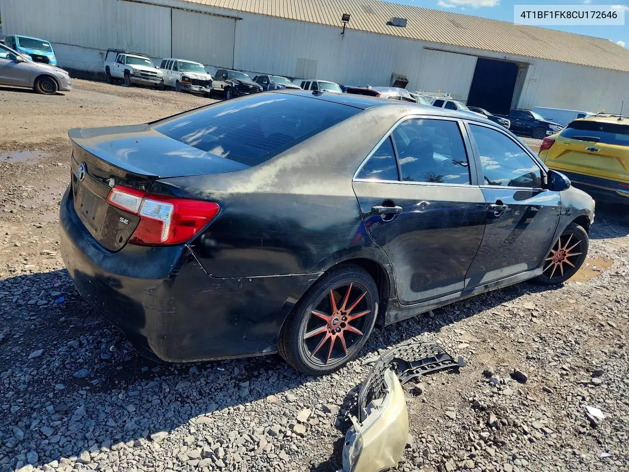 2012 Toyota Camry Se Sport Limited Edition VIN: 4T1BF1FK8CU172646 Lot: 58628846
