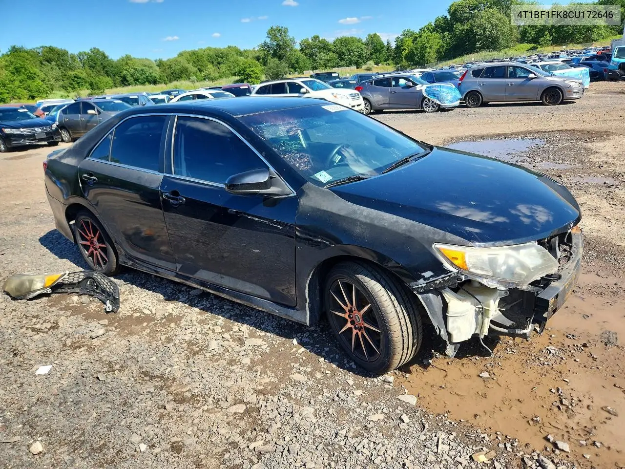 2012 Toyota Camry Se Sport Limited Edition VIN: 4T1BF1FK8CU172646 Lot: 58628846