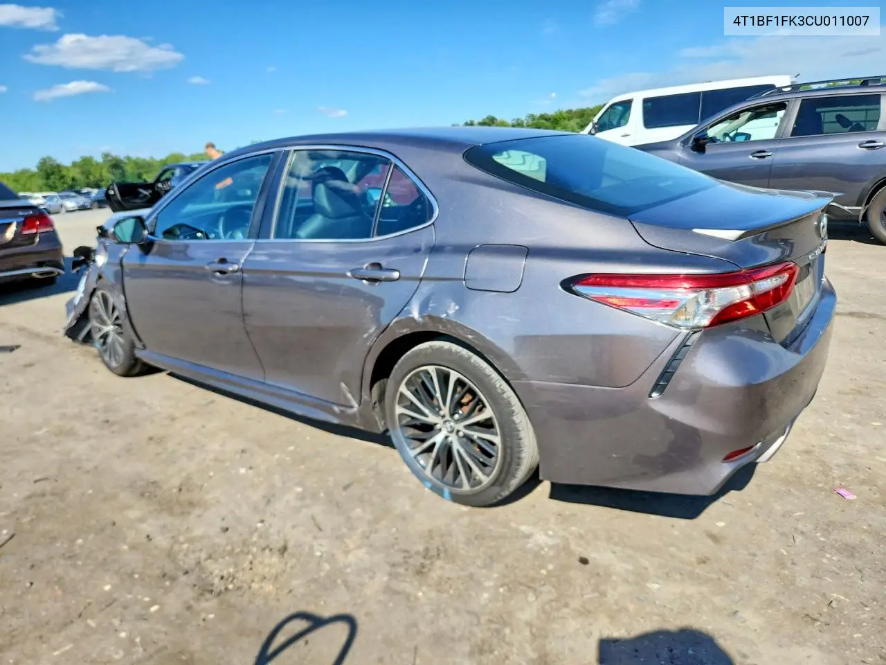 2012 Toyota Camry Se VIN: 4T1BF1FK3CU011007 Lot: 58756456