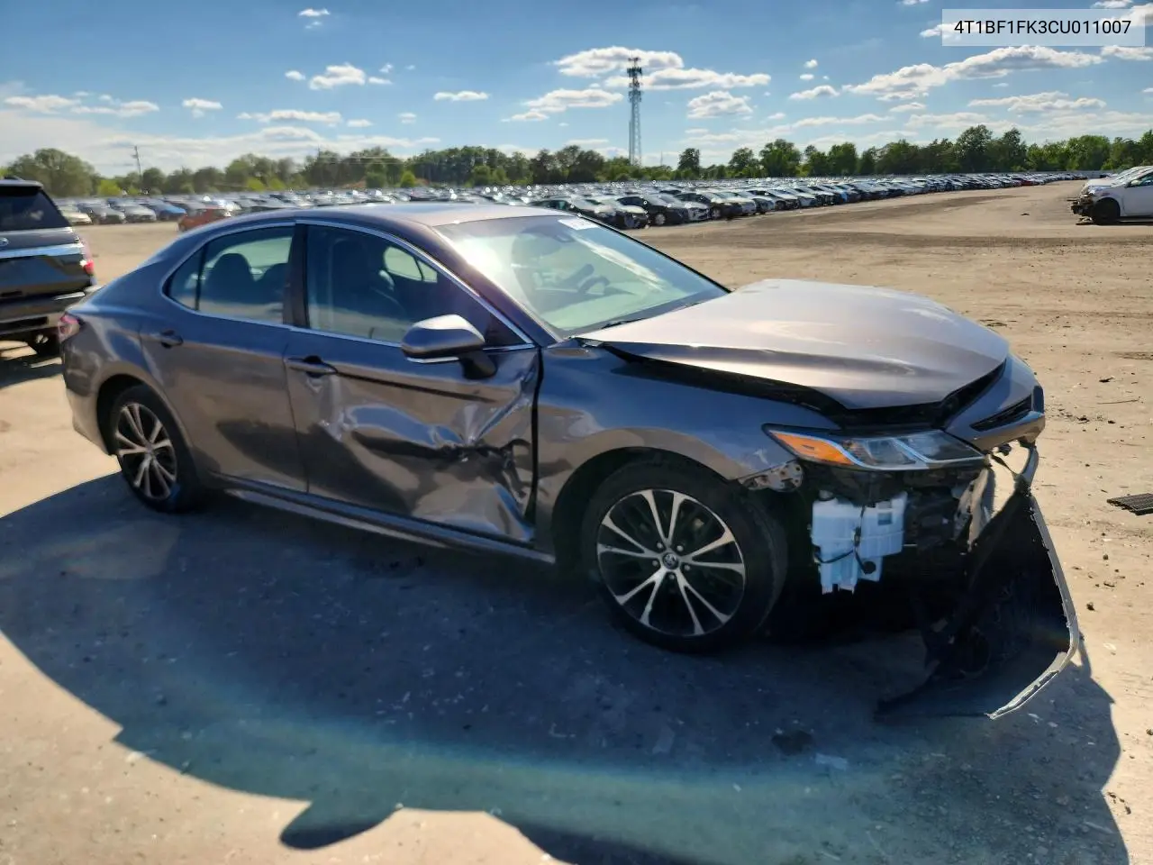 2012 Toyota Camry Se VIN: 4T1BF1FK3CU011007 Lot: 58756456