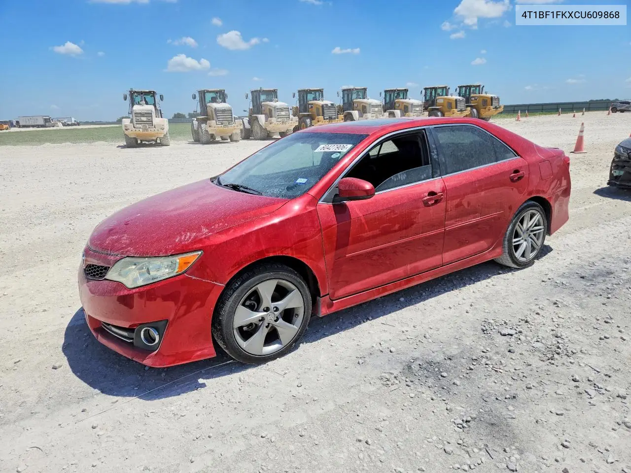 2012 Toyota Camry Se Sport Limited Edition VIN: 4T1BF1FKXCU609868 Lot: 60427906