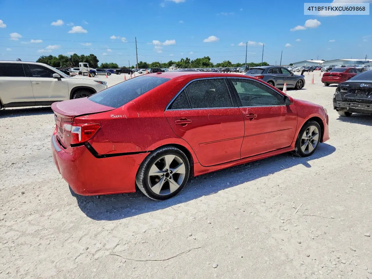 2012 Toyota Camry Se Sport Limited Edition VIN: 4T1BF1FKXCU609868 Lot: 60427906