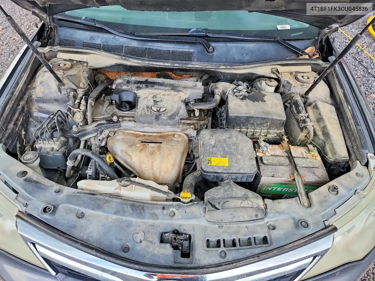 2012 Toyota Camry Le VIN: 4T1BF1FK3CU045836 Lot: 61518556