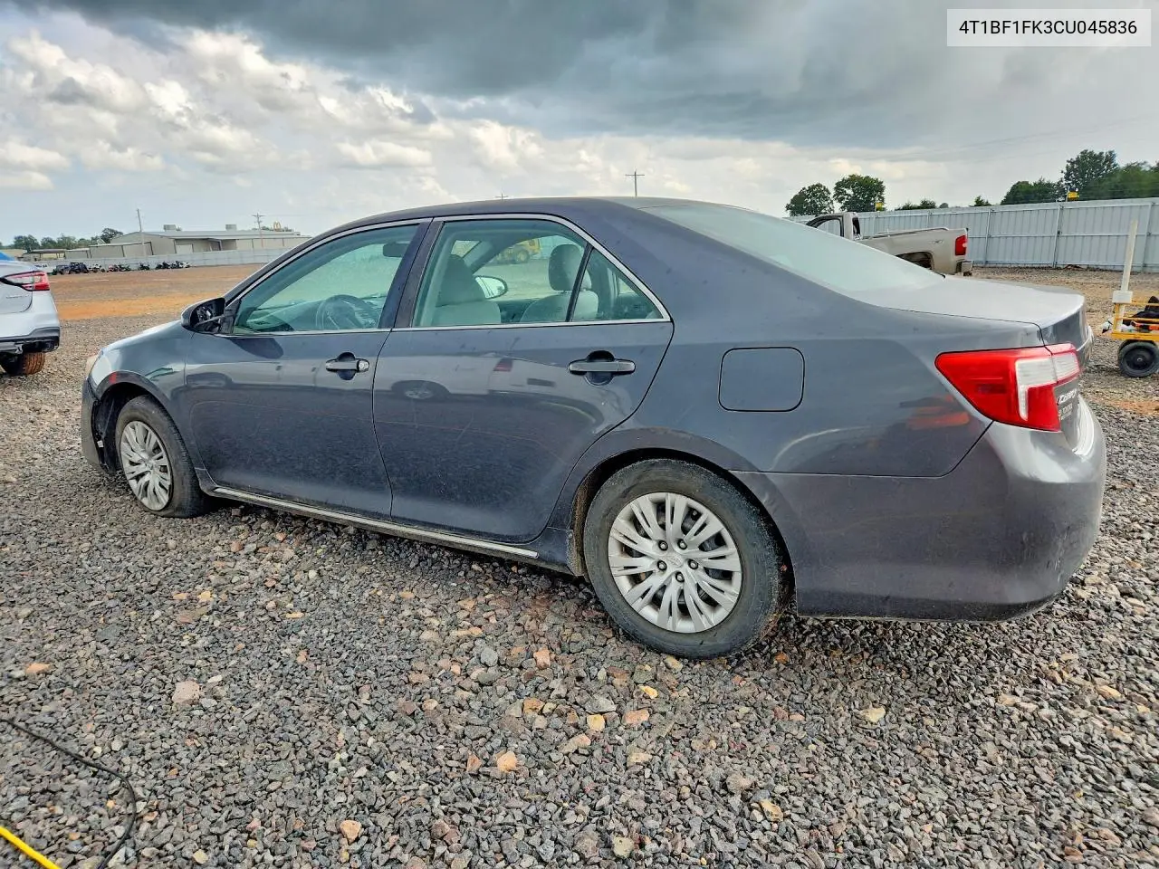 2012 Toyota Camry Le VIN: 4T1BF1FK3CU045836 Lot: 61518556