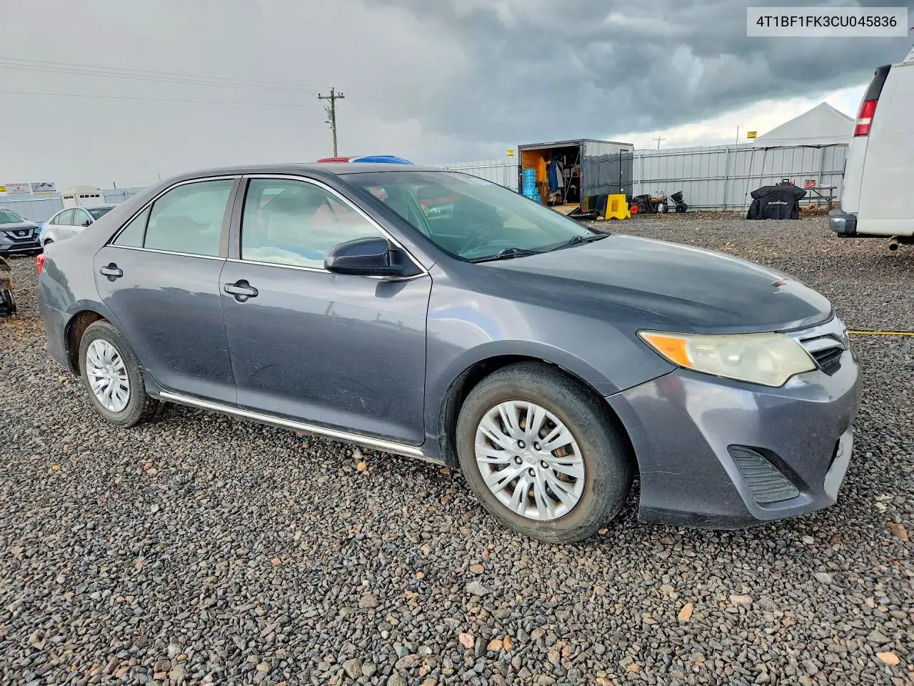 2012 Toyota Camry Le VIN: 4T1BF1FK3CU045836 Lot: 61518556