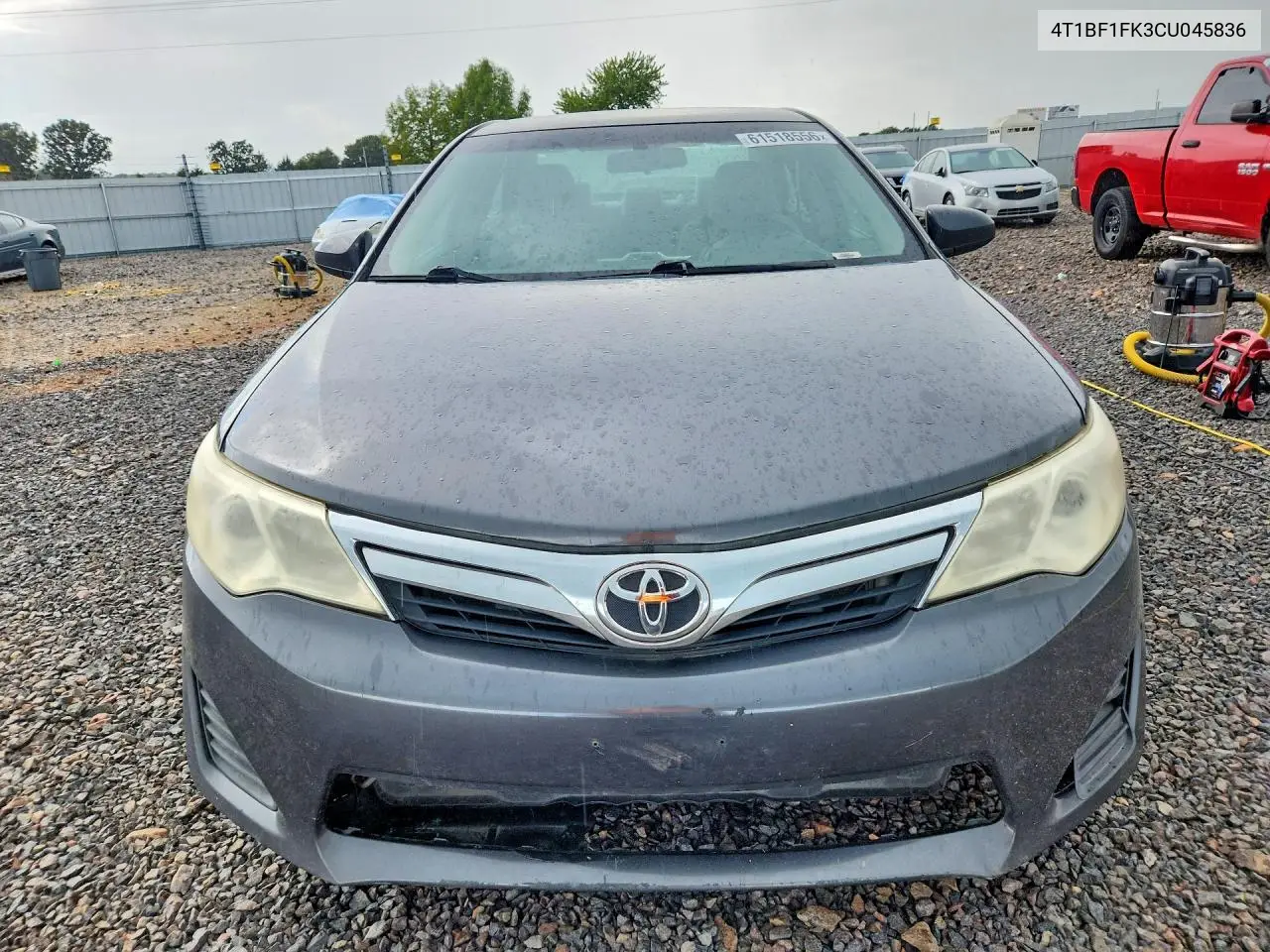 2012 Toyota Camry Le VIN: 4T1BF1FK3CU045836 Lot: 61518556