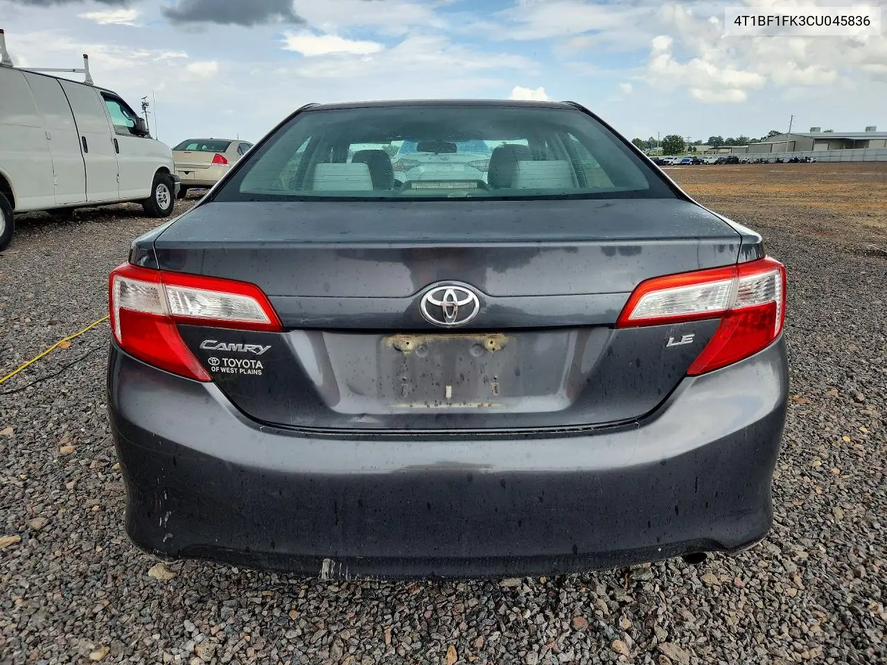 2012 Toyota Camry Le VIN: 4T1BF1FK3CU045836 Lot: 61518556