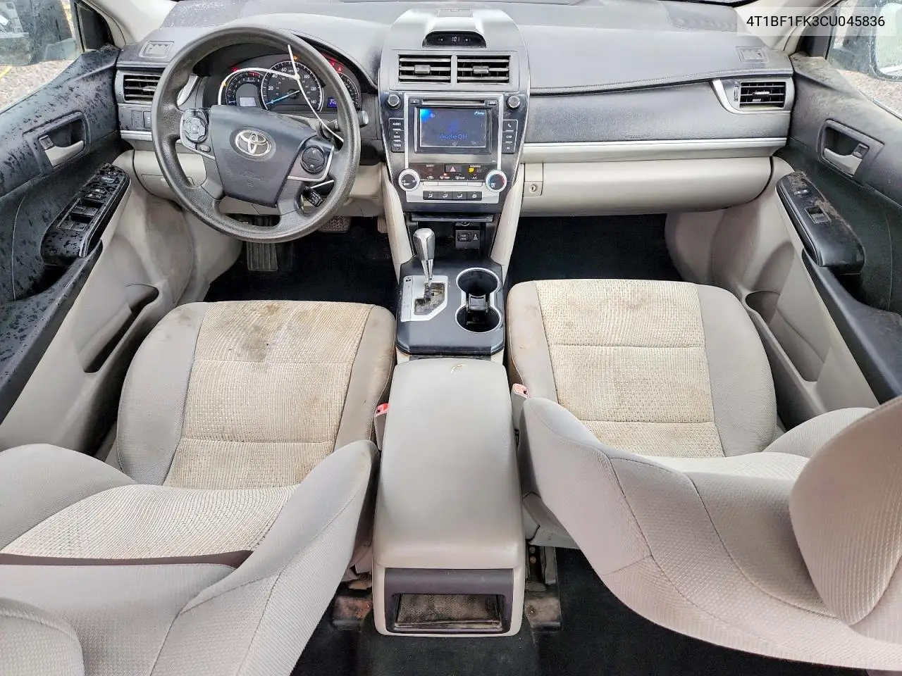 2012 Toyota Camry Le VIN: 4T1BF1FK3CU045836 Lot: 61518556