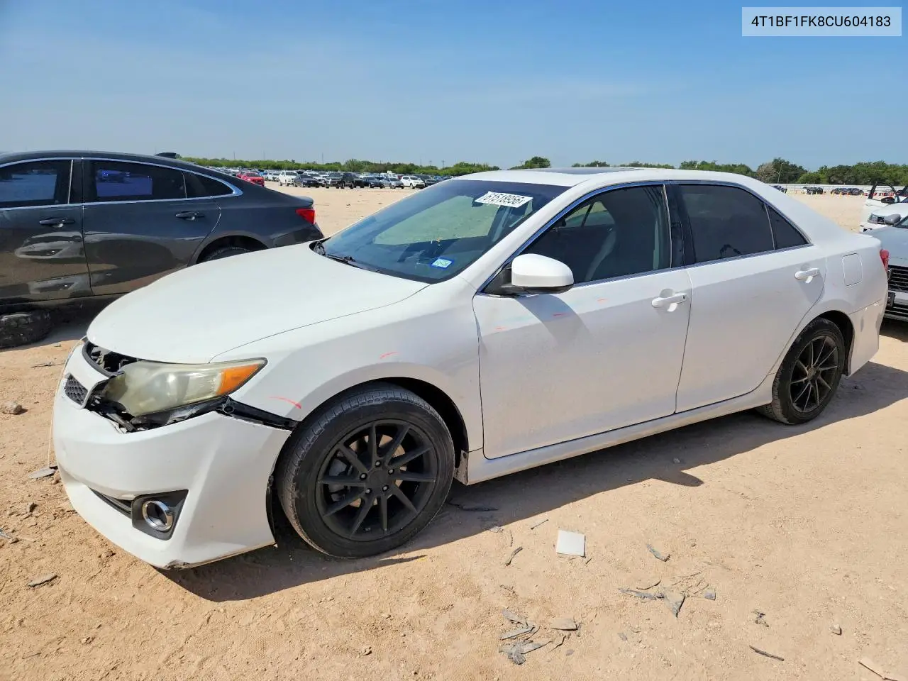 2012 Toyota Camry Se VIN: 4T1BF1FK8CU604183 Lot: 61518956