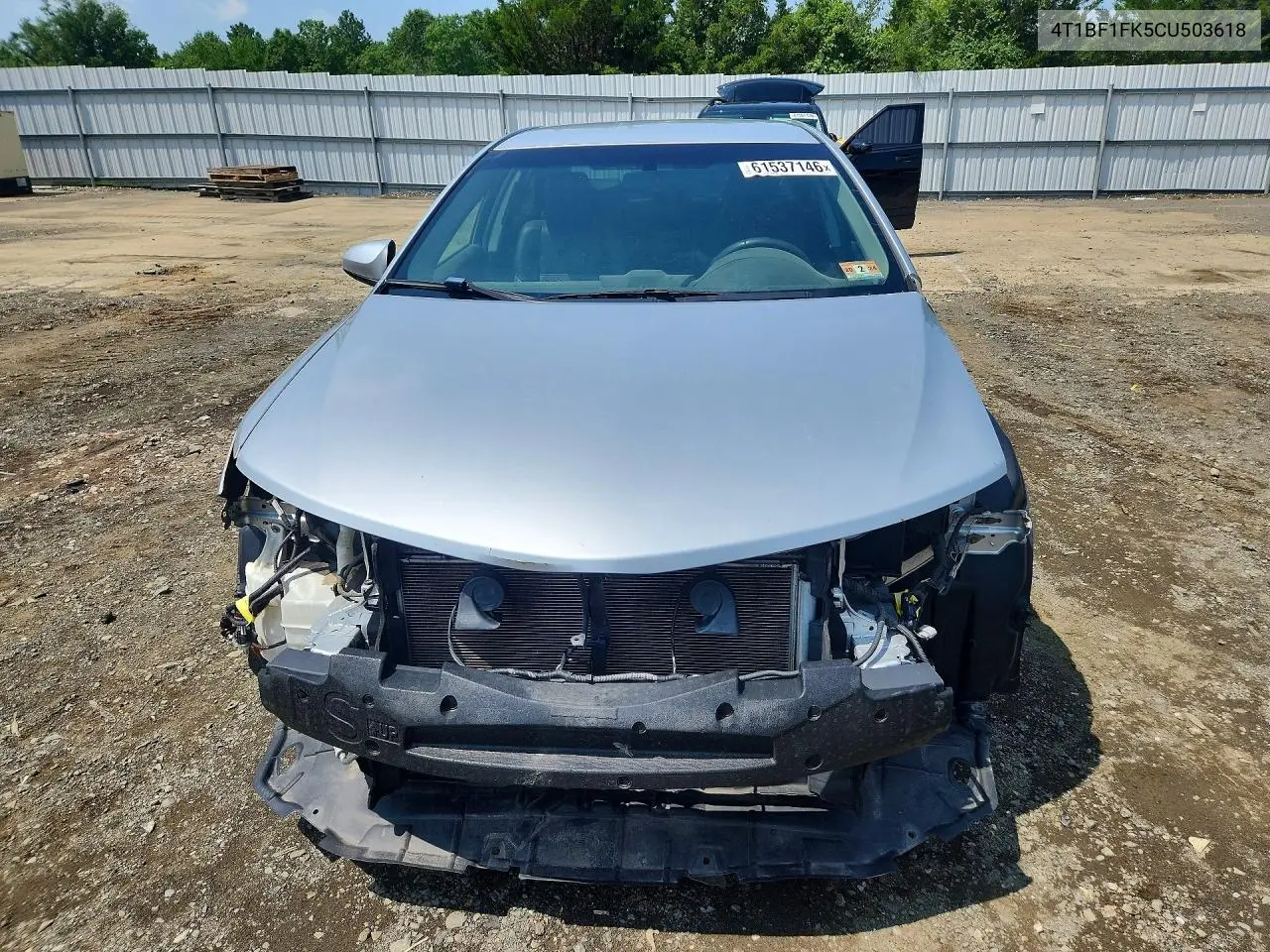 2012 Toyota Camry Se VIN: 4T1BF1FK5CU503618 Lot: 61537146