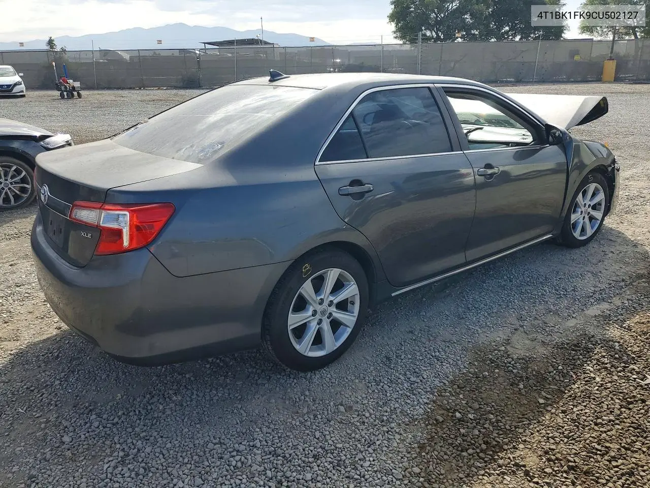 2012 Toyota Camry Xle V6 VIN: 4T1BK1FK9CU502127 Lot: 61719196