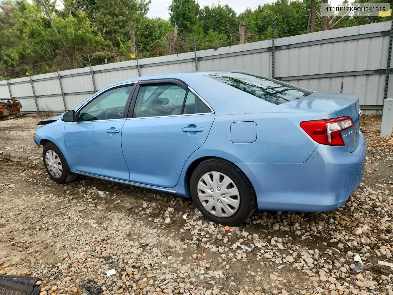 2012 Toyota Camry Le VIN: 4T1BF1FK9CU541319 Lot: 61798916