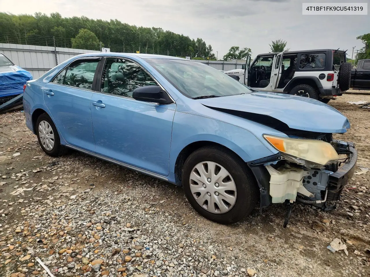 2012 Toyota Camry Le VIN: 4T1BF1FK9CU541319 Lot: 61798916
