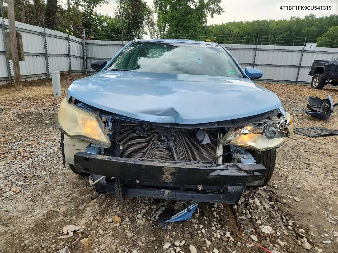 2012 Toyota Camry Le VIN: 4T1BF1FK9CU541319 Lot: 61798916