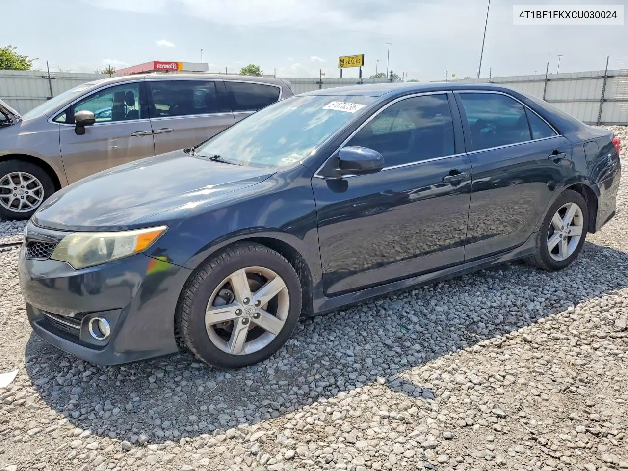 2012 Toyota Camry Se VIN: 4T1BF1FKXCU030024 Lot: 61873236