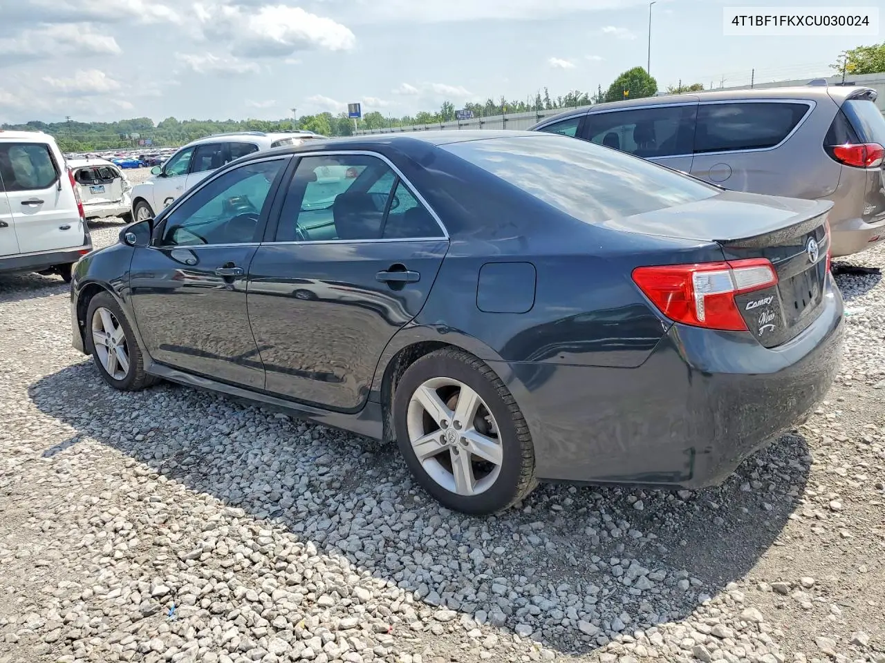 2012 Toyota Camry Se VIN: 4T1BF1FKXCU030024 Lot: 61873236