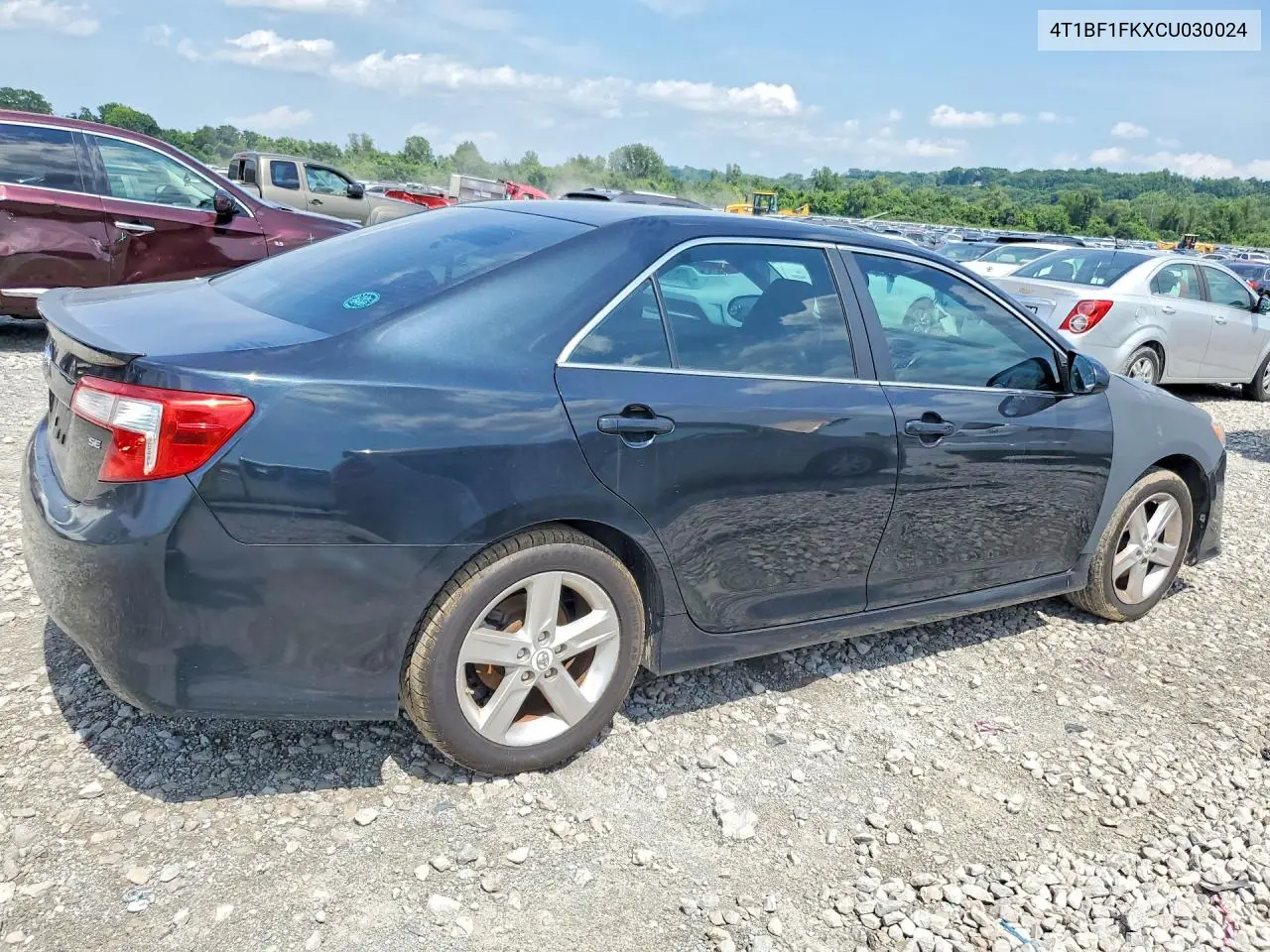 2012 Toyota Camry Se VIN: 4T1BF1FKXCU030024 Lot: 61873236