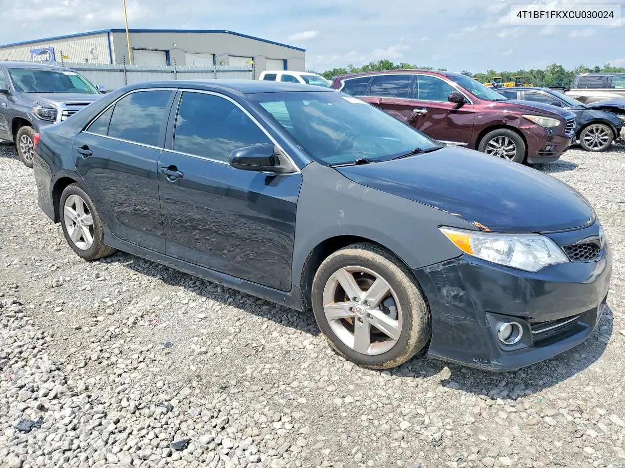 2012 Toyota Camry Se VIN: 4T1BF1FKXCU030024 Lot: 61873236