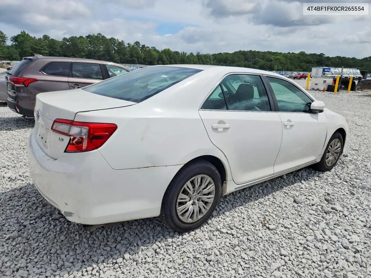 2012 Toyota Camry Le VIN: 4T4BF1FK0CR265554 Lot: 61942436