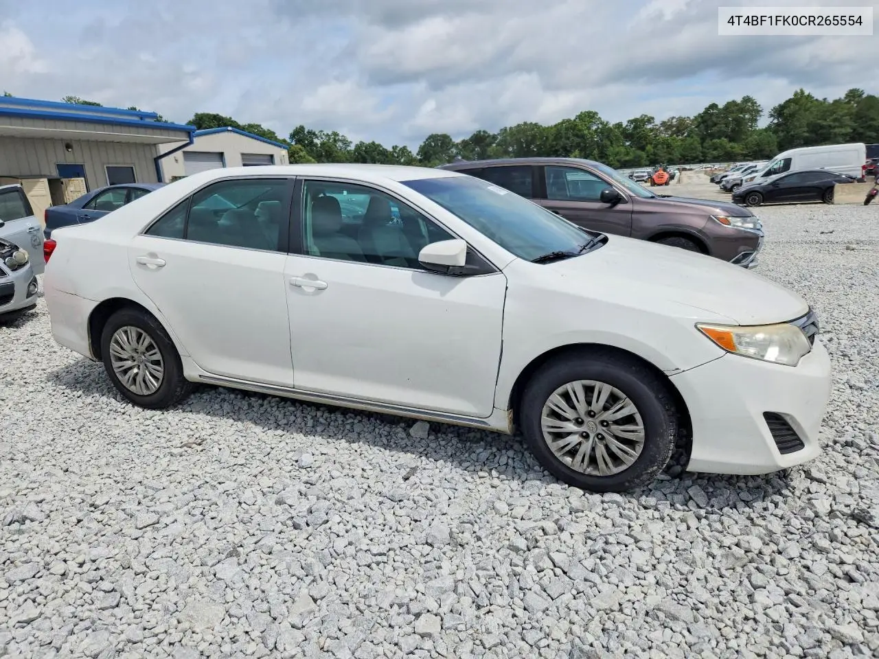 2012 Toyota Camry Le VIN: 4T4BF1FK0CR265554 Lot: 61942436