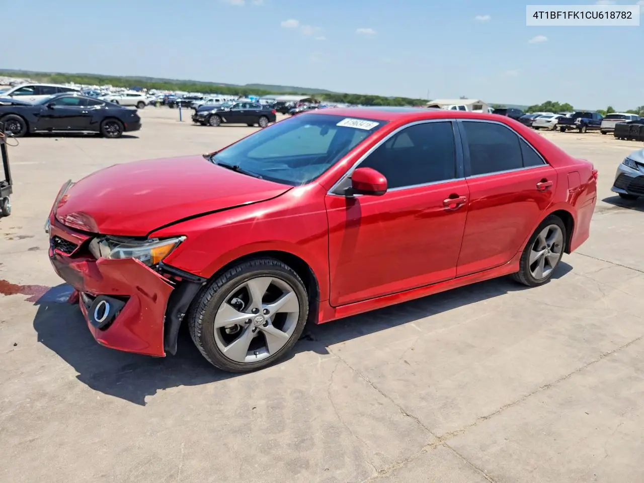2012 Toyota Camry Se Sport Limited Edition VIN: 4T1BF1FK1CU618782 Lot: 61963416