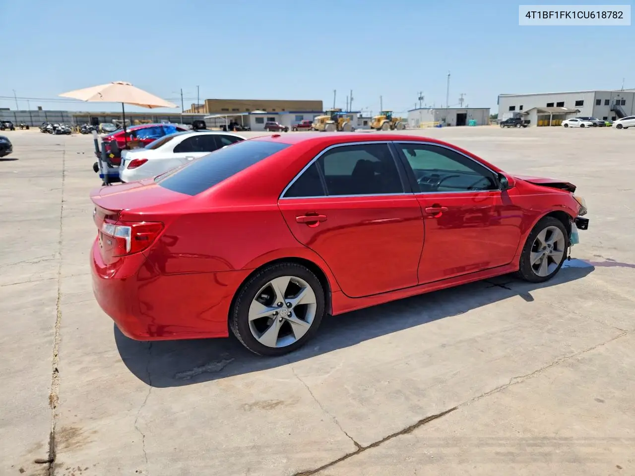 2012 Toyota Camry Se Sport Limited Edition VIN: 4T1BF1FK1CU618782 Lot: 61963416