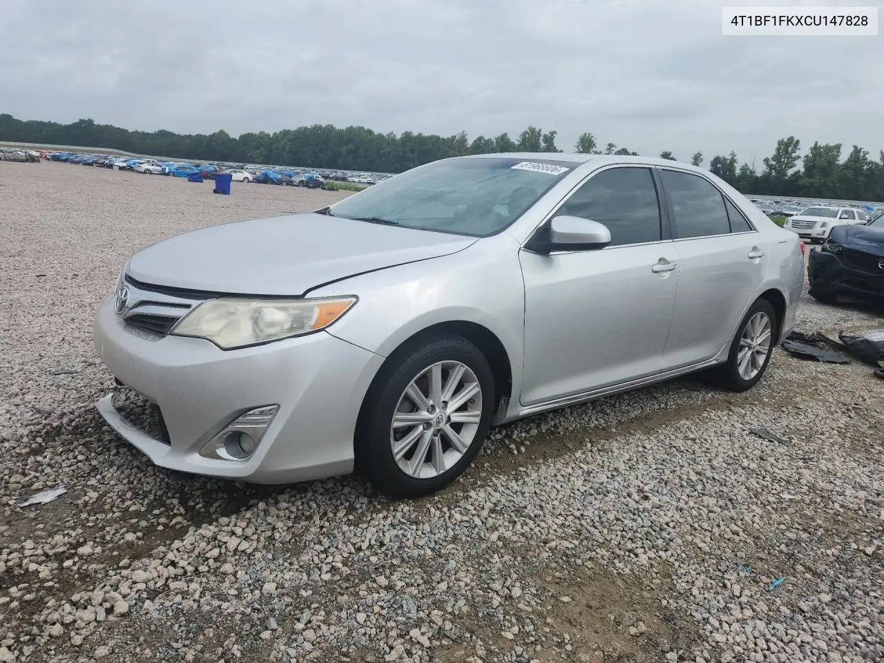 2012 Toyota Camry Xle VIN: 4T1BF1FKXCU147828 Lot: 61968606