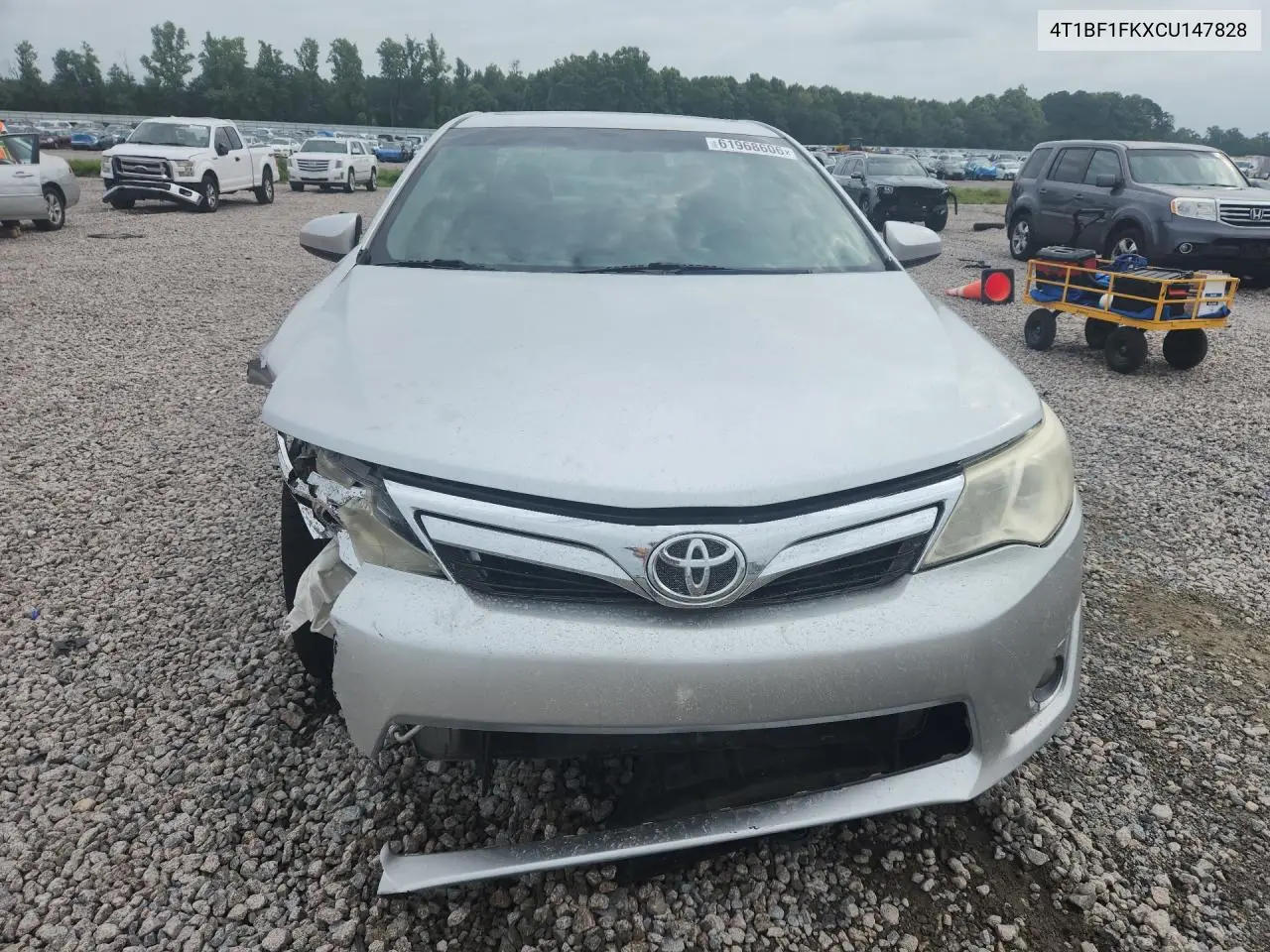 2012 Toyota Camry Xle VIN: 4T1BF1FKXCU147828 Lot: 61968606