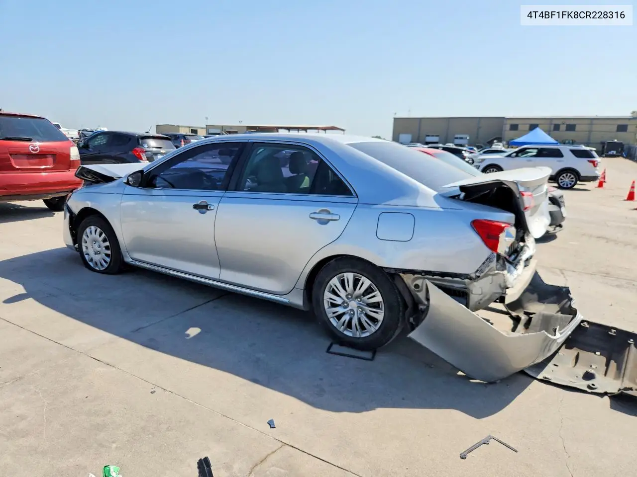 2012 Toyota Camry Le VIN: 4T4BF1FK8CR228316 Lot: 61975596