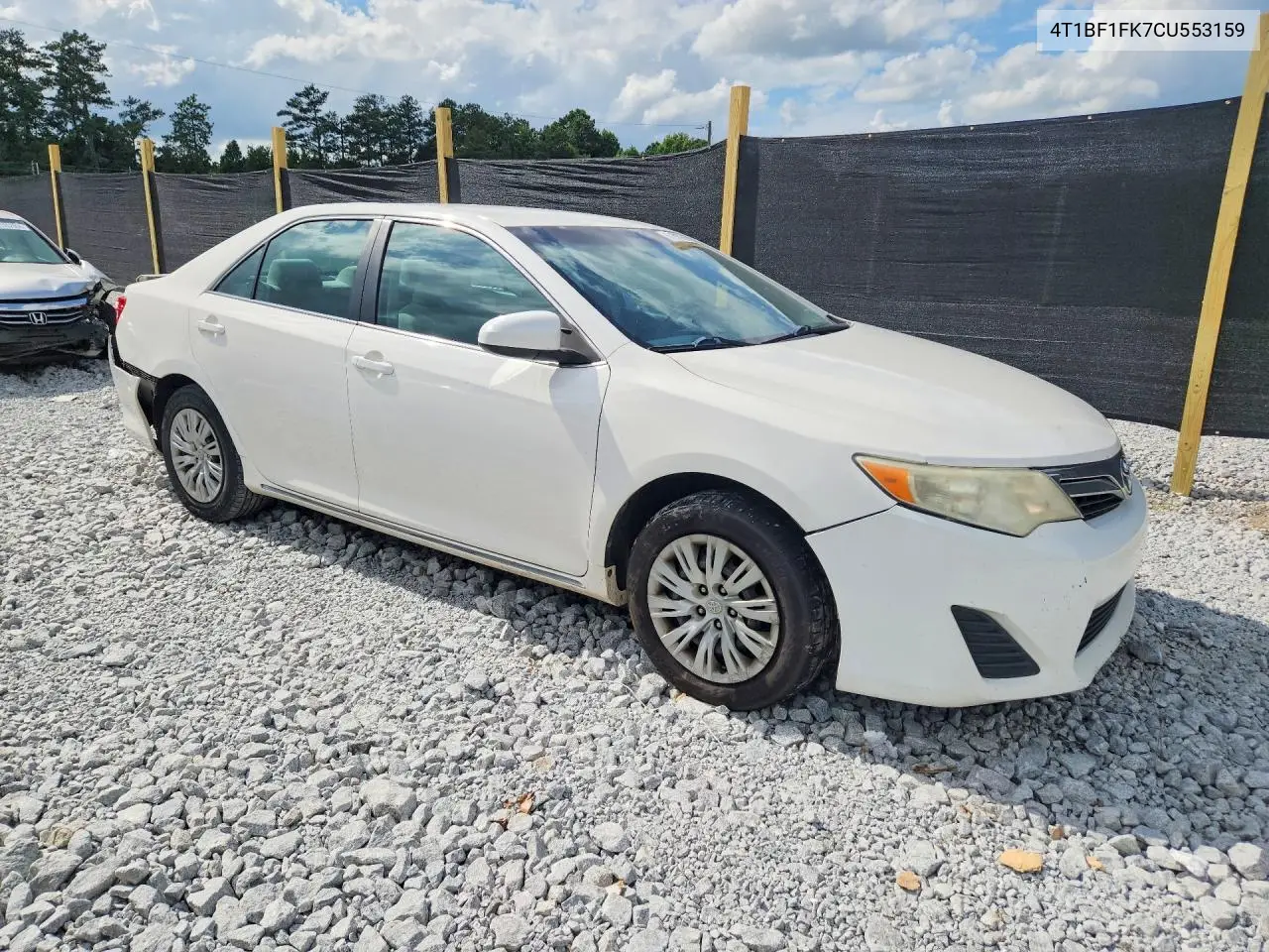 2012 Toyota Camry Le VIN: 4T1BF1FK7CU553159 Lot: 61977656