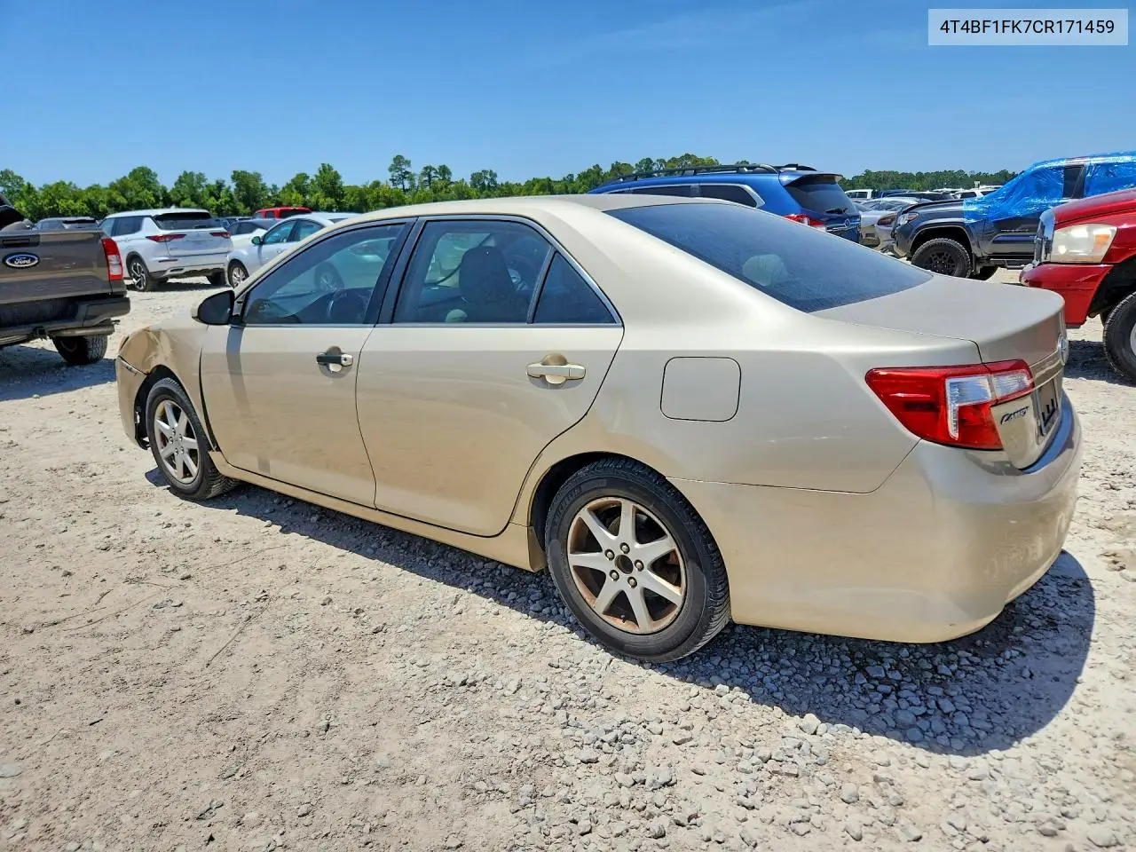 2012 Toyota Camry VIN: 4T4BF1FK7CR171459 Lot: 61994196