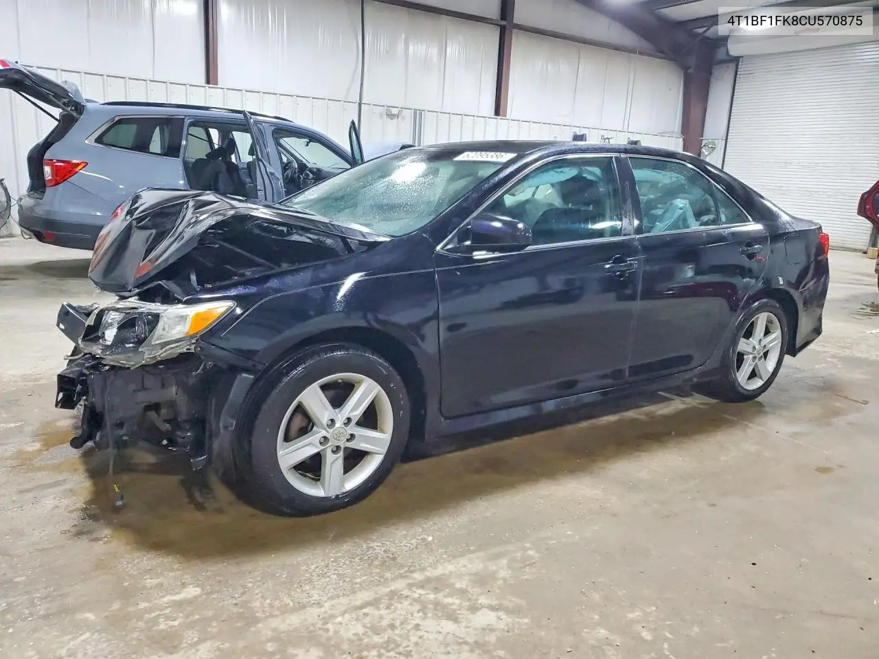 2012 Toyota Camry Se VIN: 4T1BF1FK8CU570875 Lot: 62095386