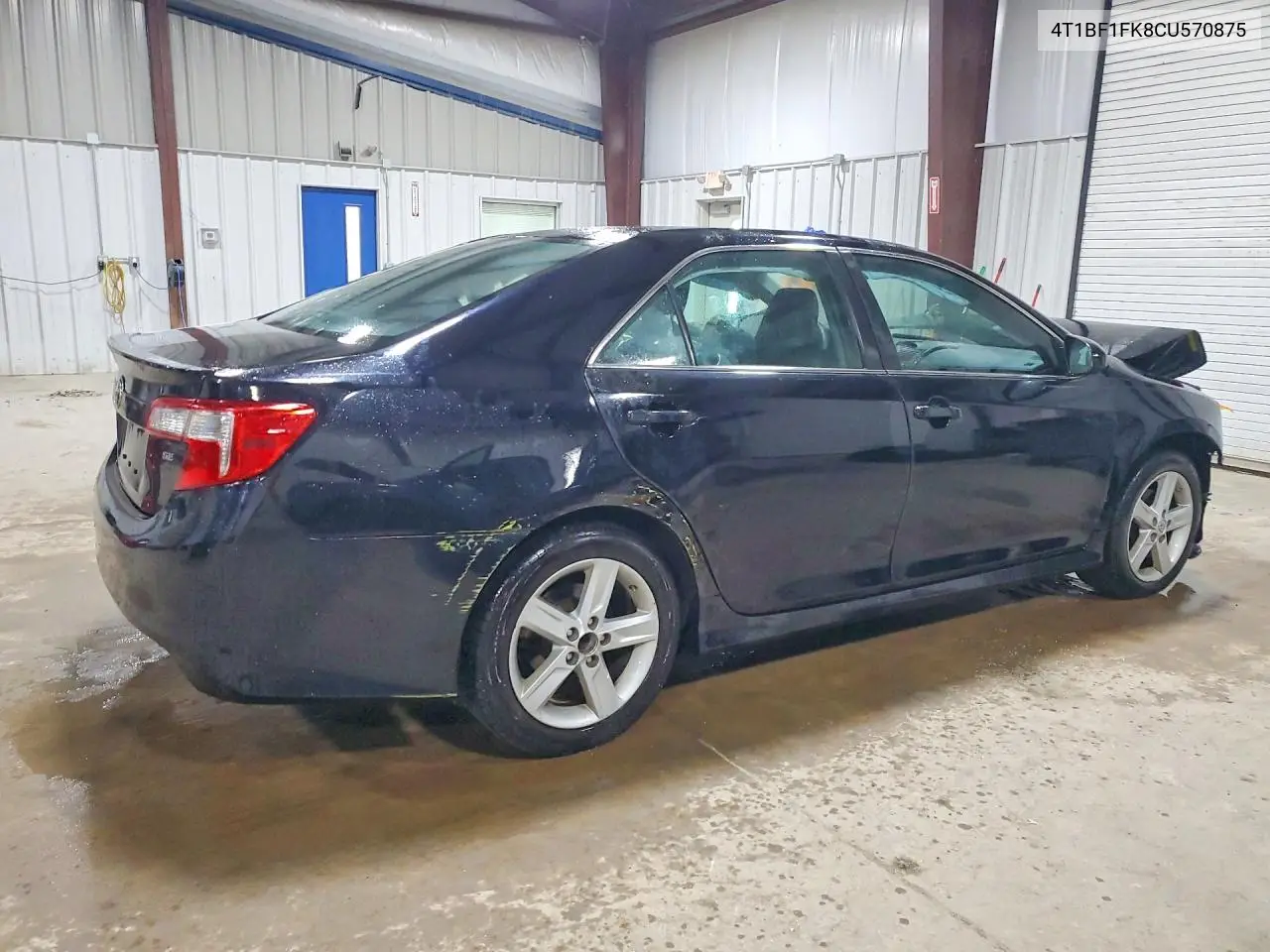 2012 Toyota Camry Se VIN: 4T1BF1FK8CU570875 Lot: 62095386