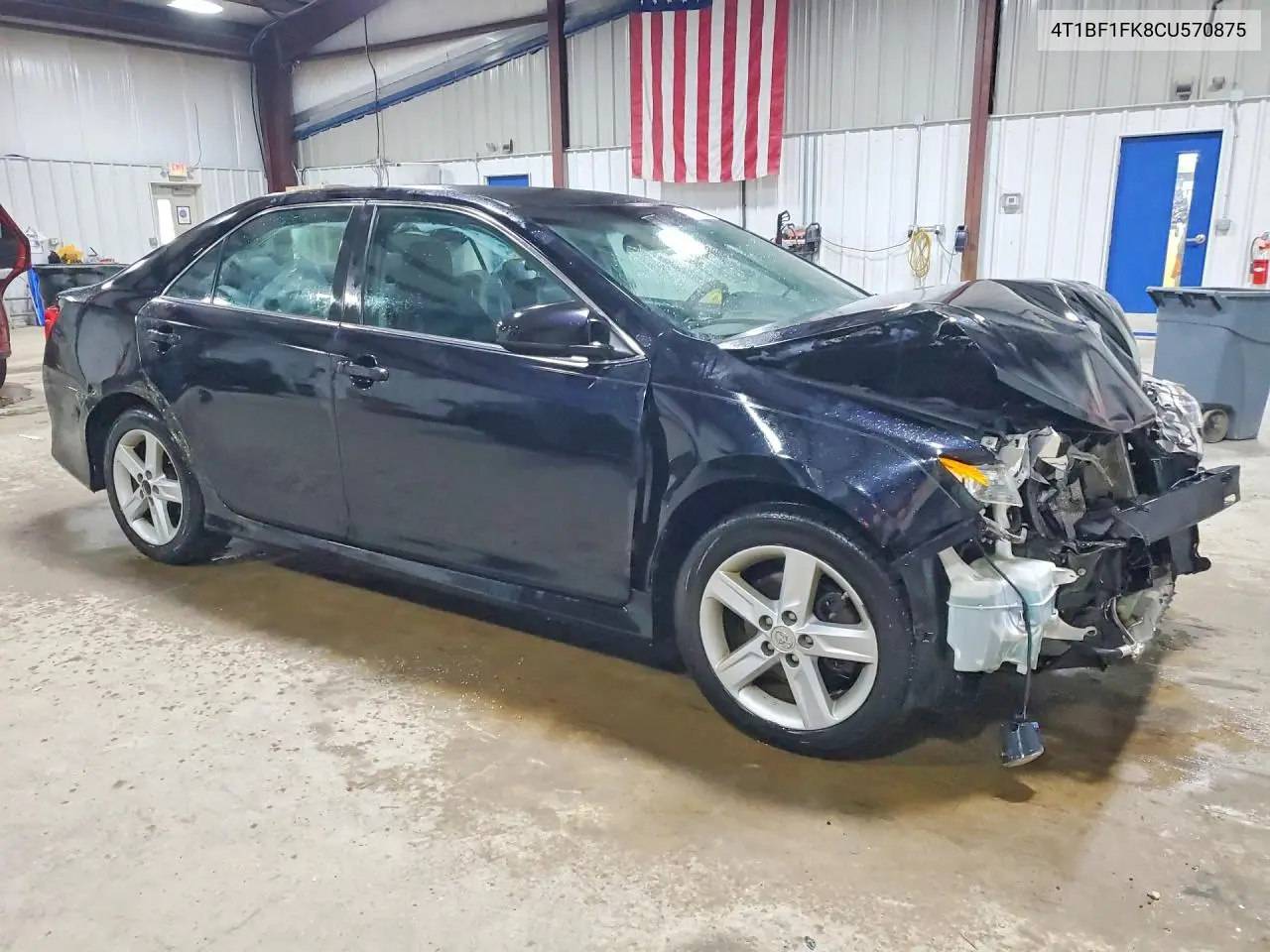 2012 Toyota Camry Se VIN: 4T1BF1FK8CU570875 Lot: 62095386