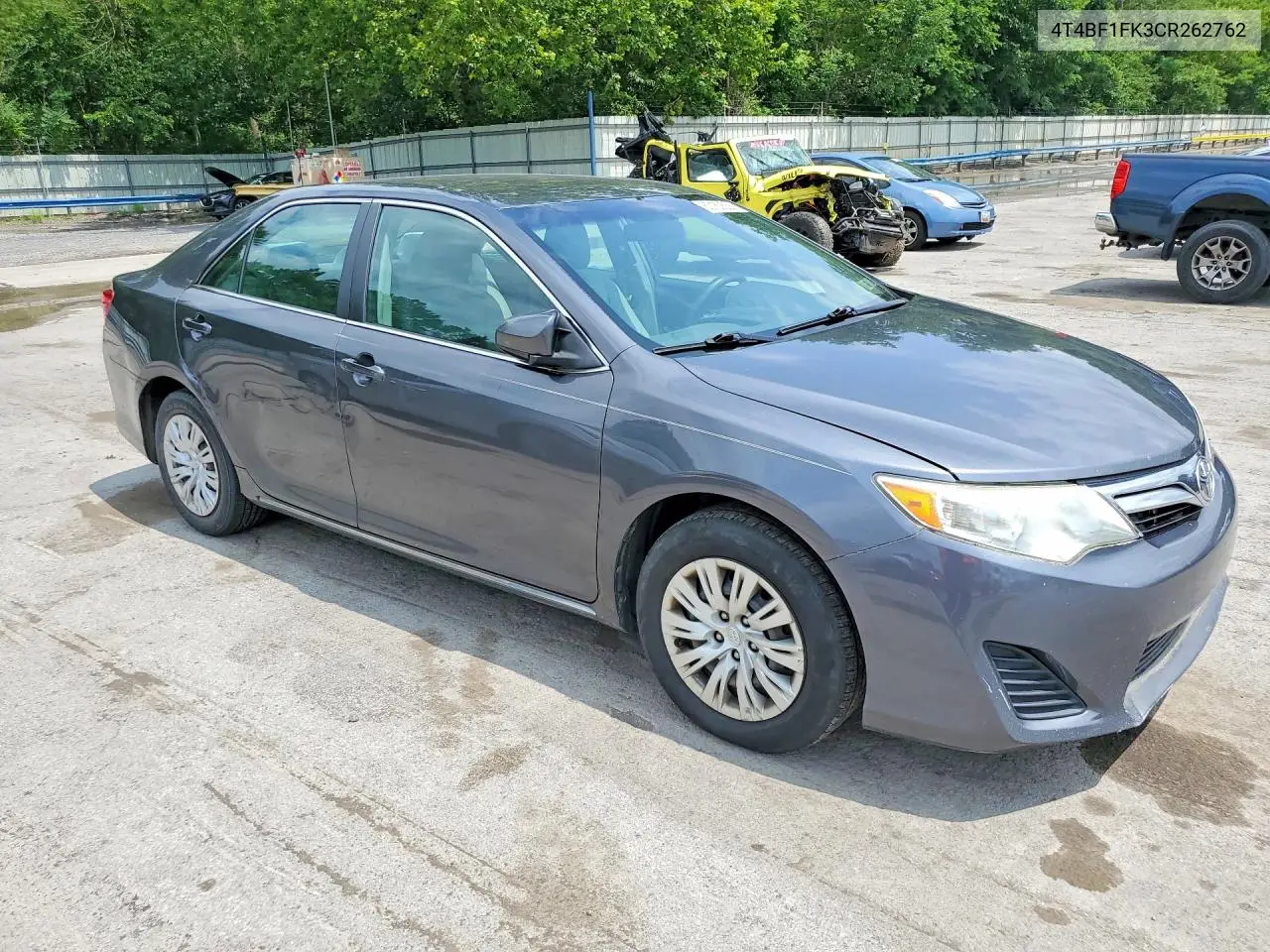2012 Toyota Camry Le VIN: 4T4BF1FK3CR262762 Lot: 62153556