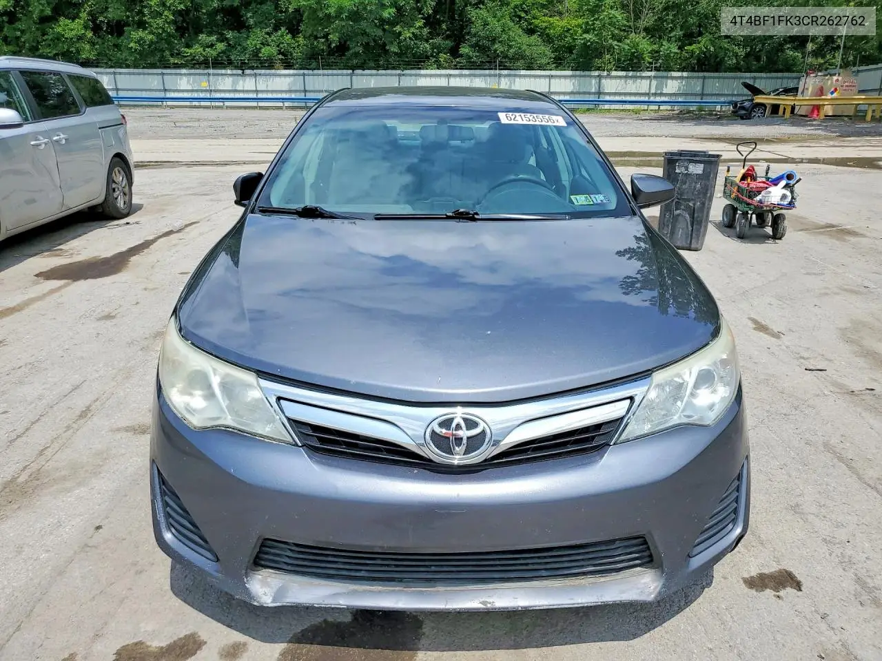 2012 Toyota Camry Le VIN: 4T4BF1FK3CR262762 Lot: 62153556