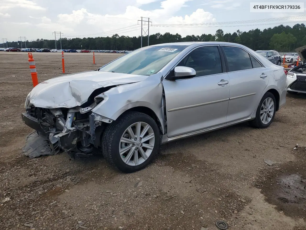 2012 Toyota Camry Xle VIN: 4T4BF1FK9CR179336 Lot: 62247506