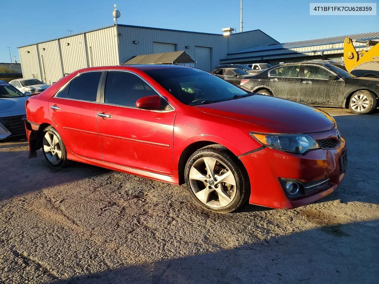 4T1BF1FK7CU628359 2012 Toyota Camry Base