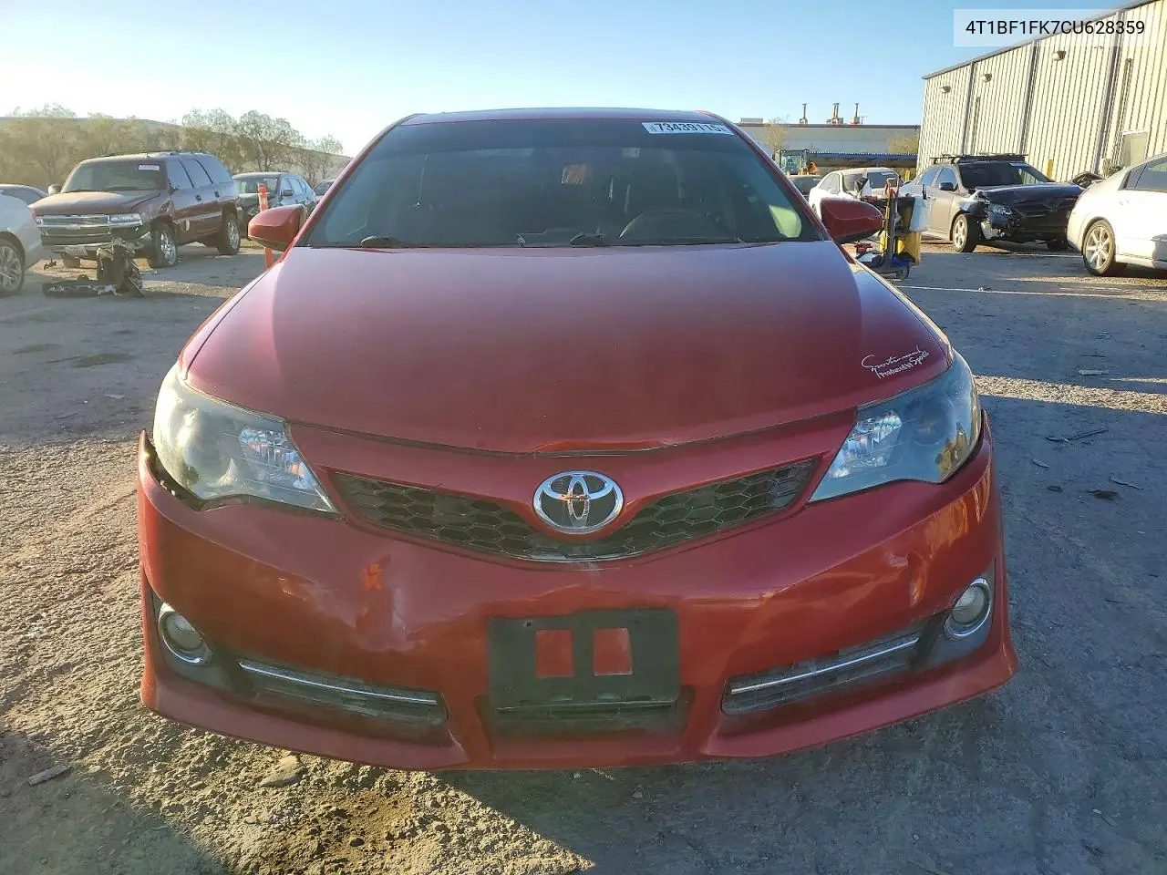4T1BF1FK7CU628359 2012 Toyota Camry Base